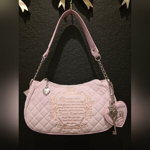 NWT Juicy Couture Juicy Tale Shoulder Bag - Lilac Mist